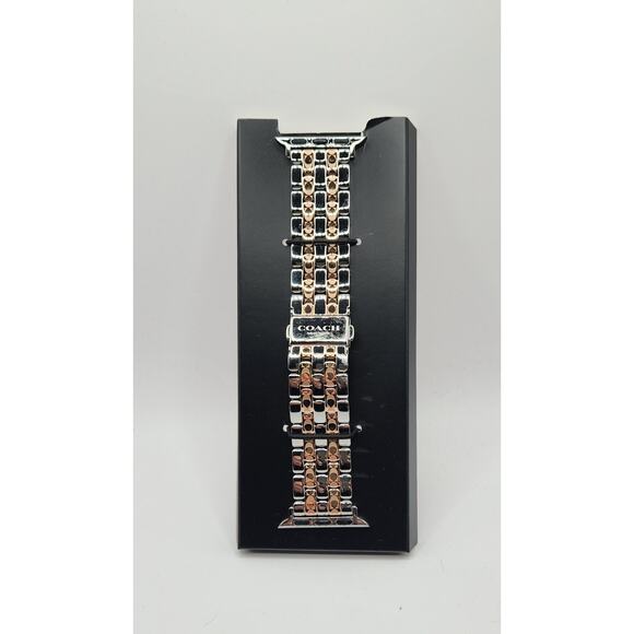 Coach Apple Watch® Two-Tone Bracelet Watchband - 38m 40mm 41mm 42mm main image 4
